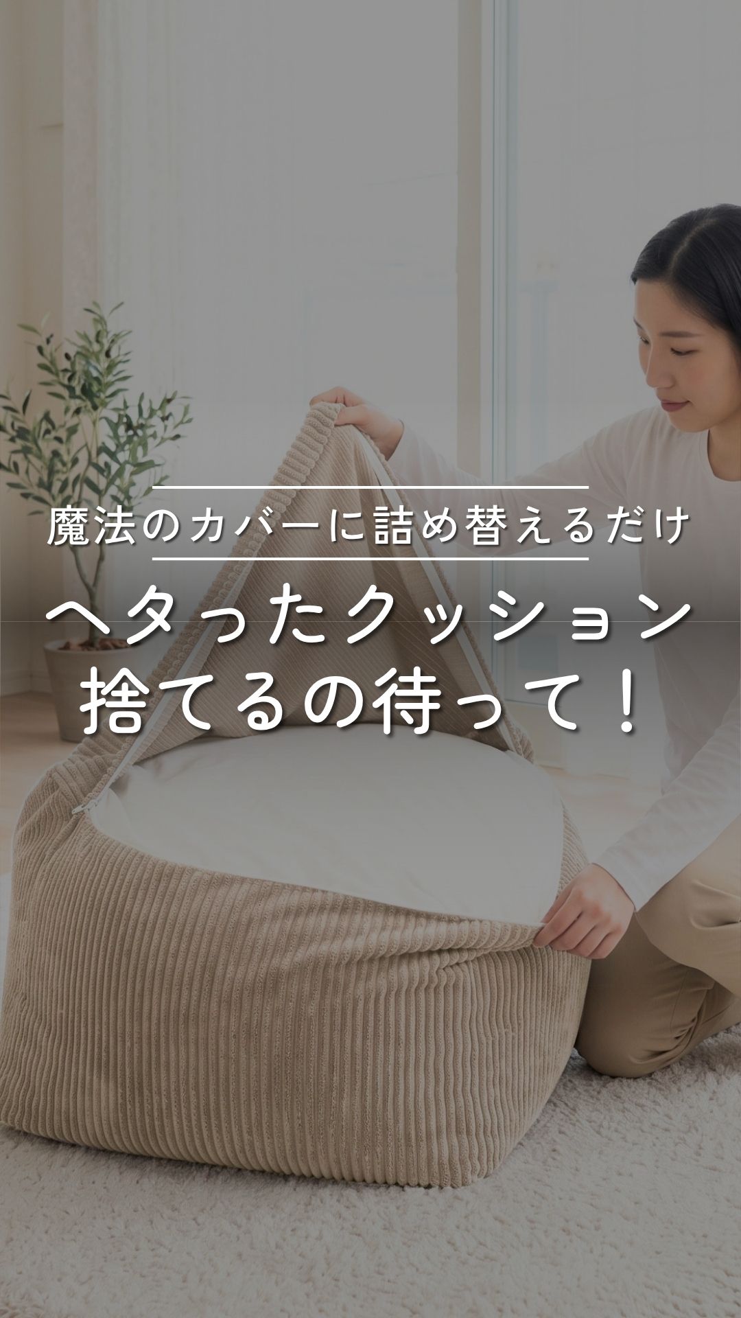 ビーズクッション ビスキュの動画